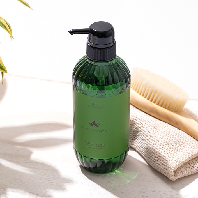 【定期購入】LALA HONEY トウキ葉 ボディソープ 500ml　2本セット