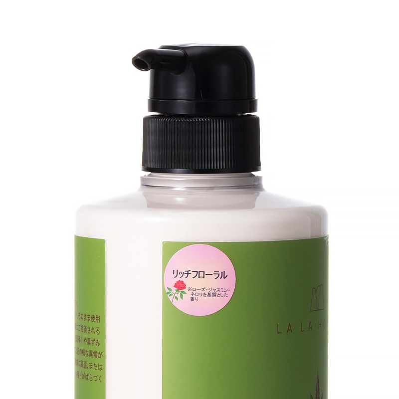 【定期購入】LALA HONEY トウキ葉 ボディクリーム 500ml