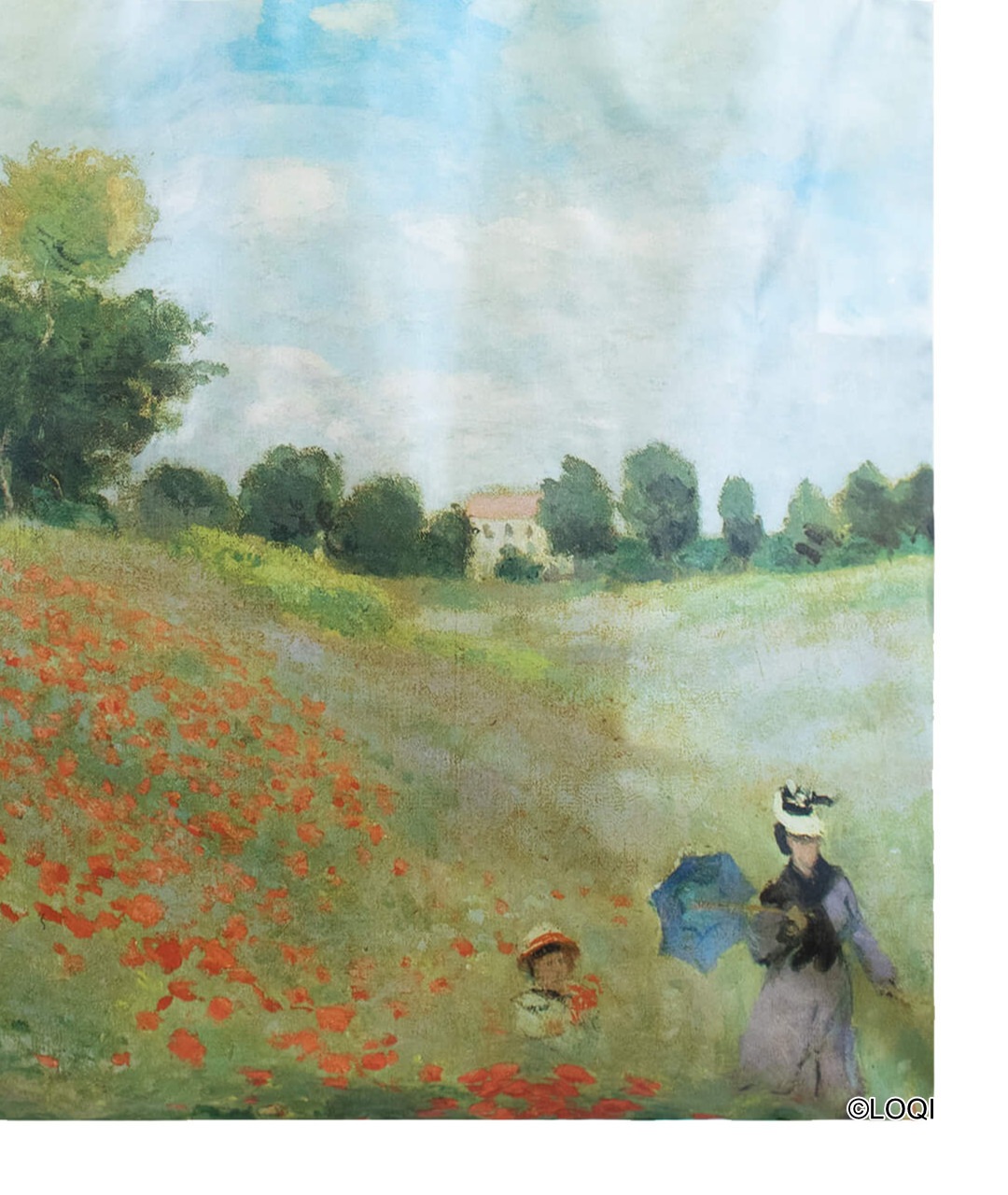 LOQI クロード・モネ トートバッグ [Wild poppies]｜ミュージアム