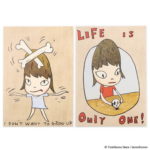 奈良美智 Should I Go B3 ポスター（YOSHITOMO NARA Exhibition