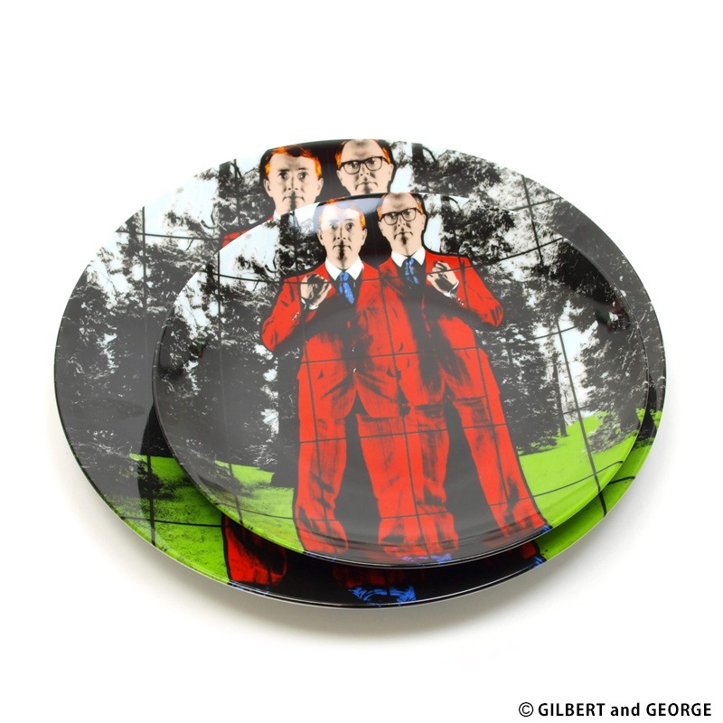 ギルバート＆ジョージ プレート [One(小)]｜ラムフロム - アート