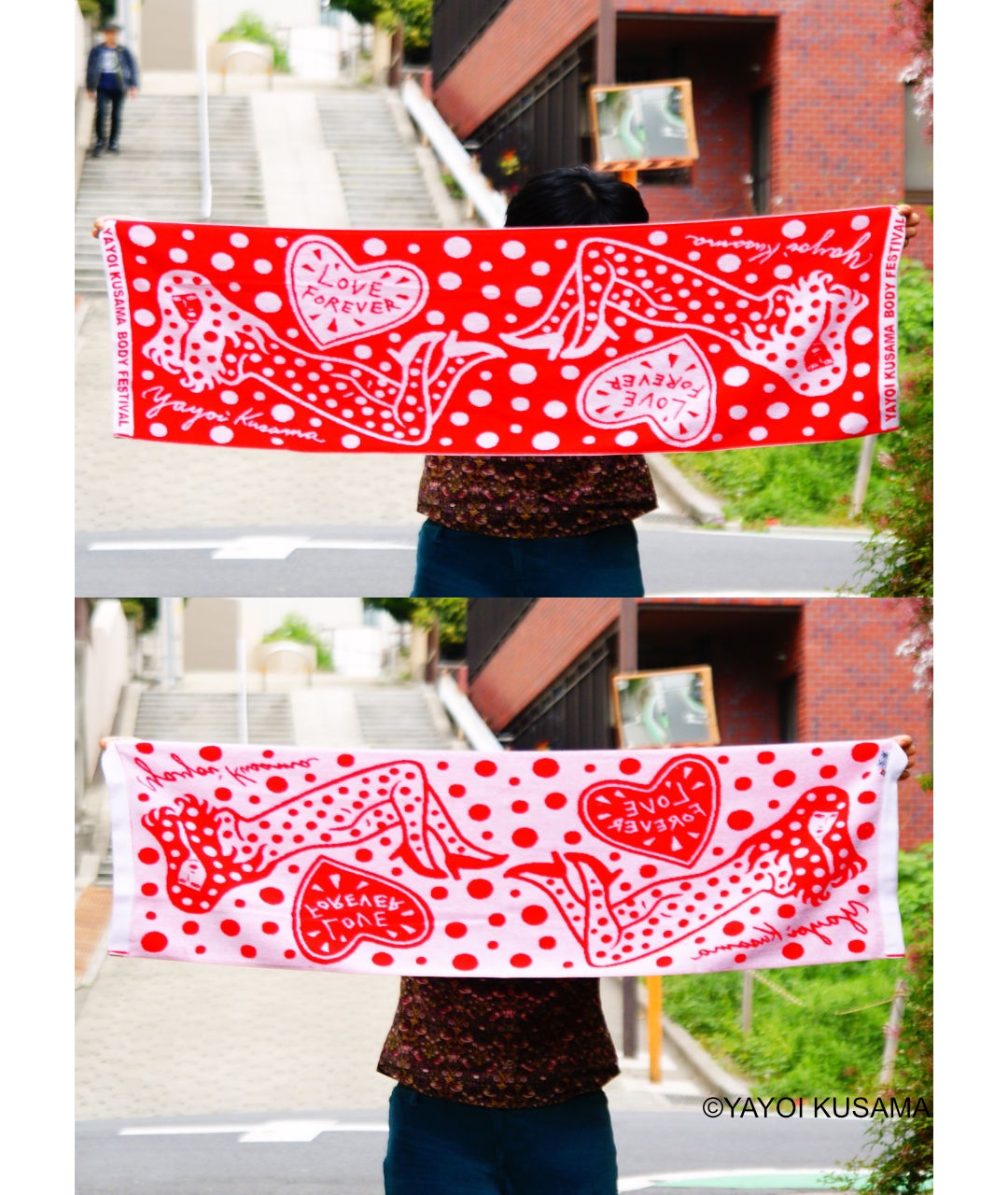 草間彌生 ビーチタオル ビーチタオル (WOWプロジェクト)Beach Towel (WOW project)|草間