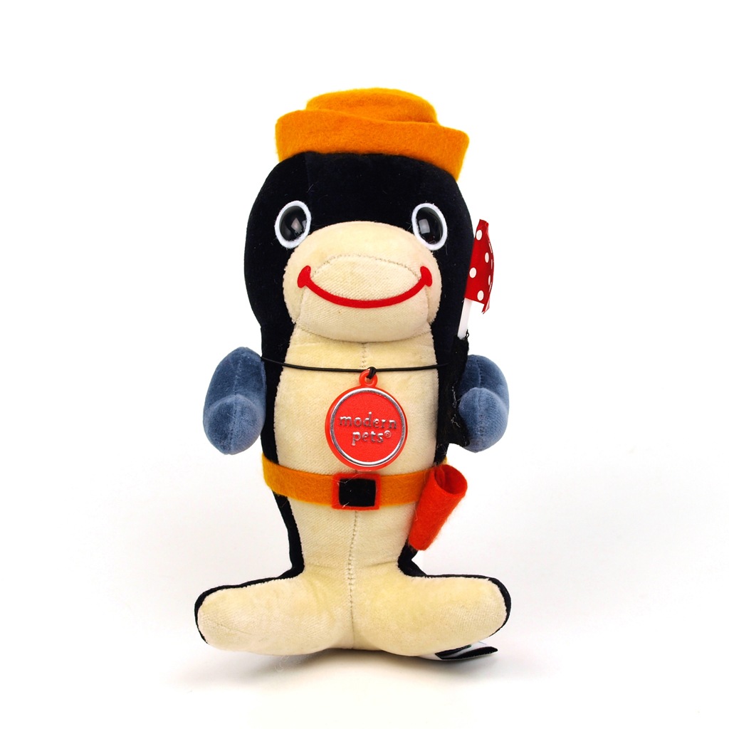 モダンペッツ】ビリードルフィン ぬいぐるみ ブラック｜絵本