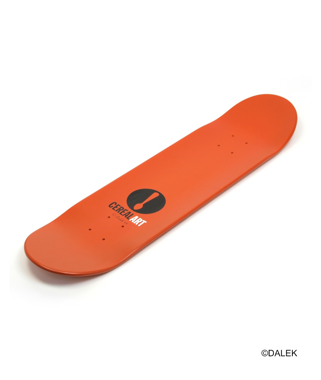 DALEK スケートボードデッキ（オレンジ）｜ラムフロム - アートグッズ