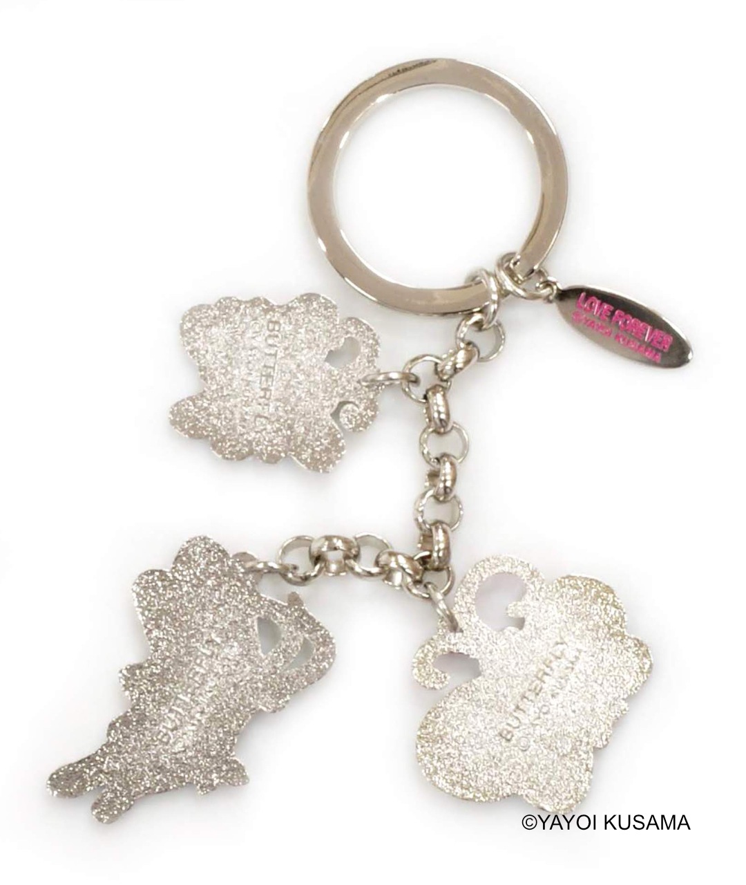 草間彌生 キーリング [蝶]｜ラムフロム - アートグッズ＆デザイン