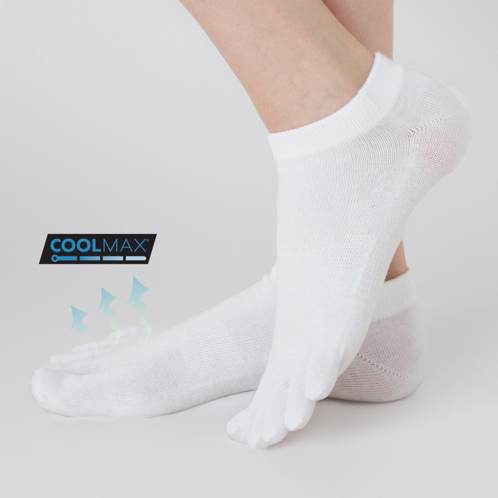 クールマックススニーカーソックス 【6290】 S/M/L