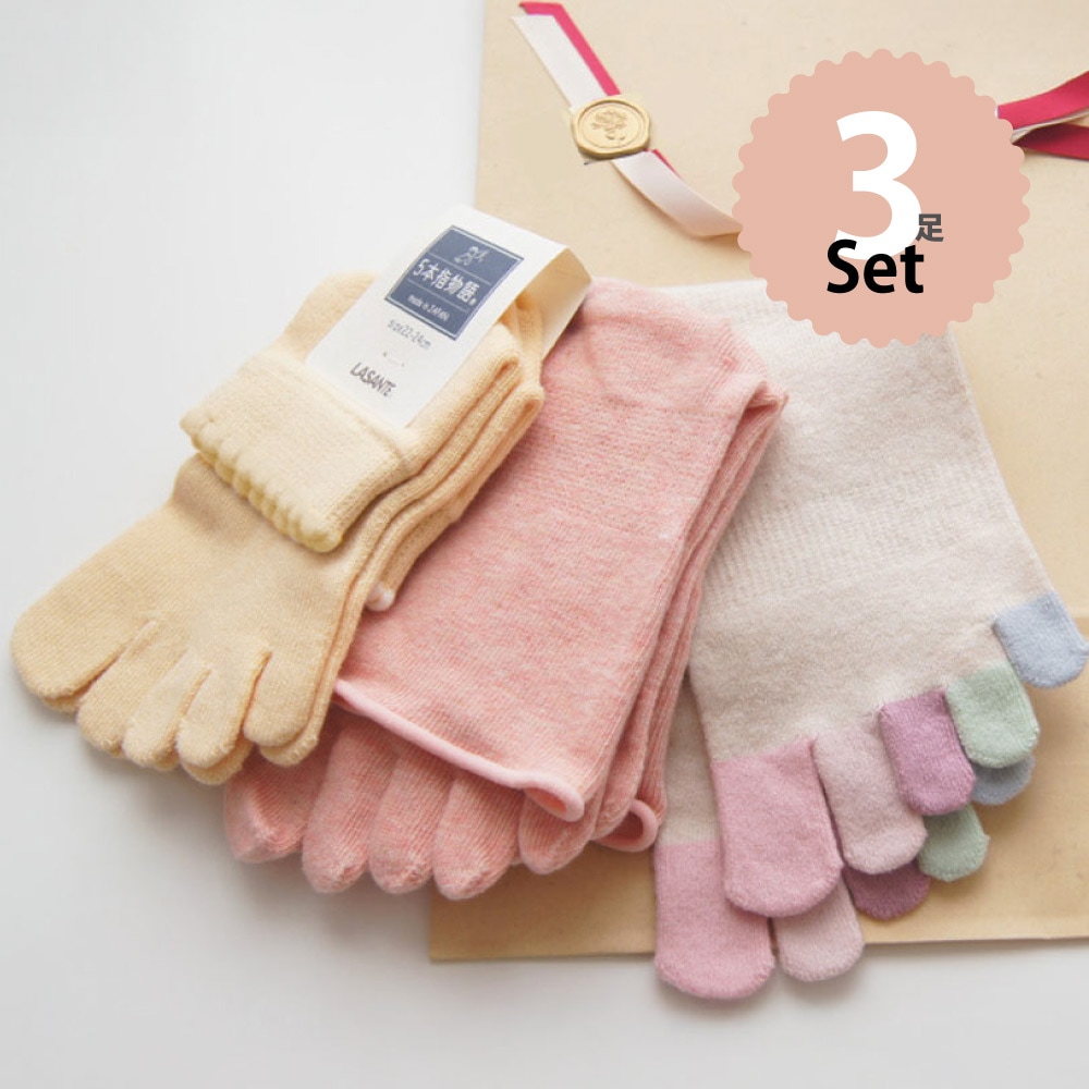 送料無料 【母の日ギフトにおすすめ】 レディースギフトセット 3足組 S