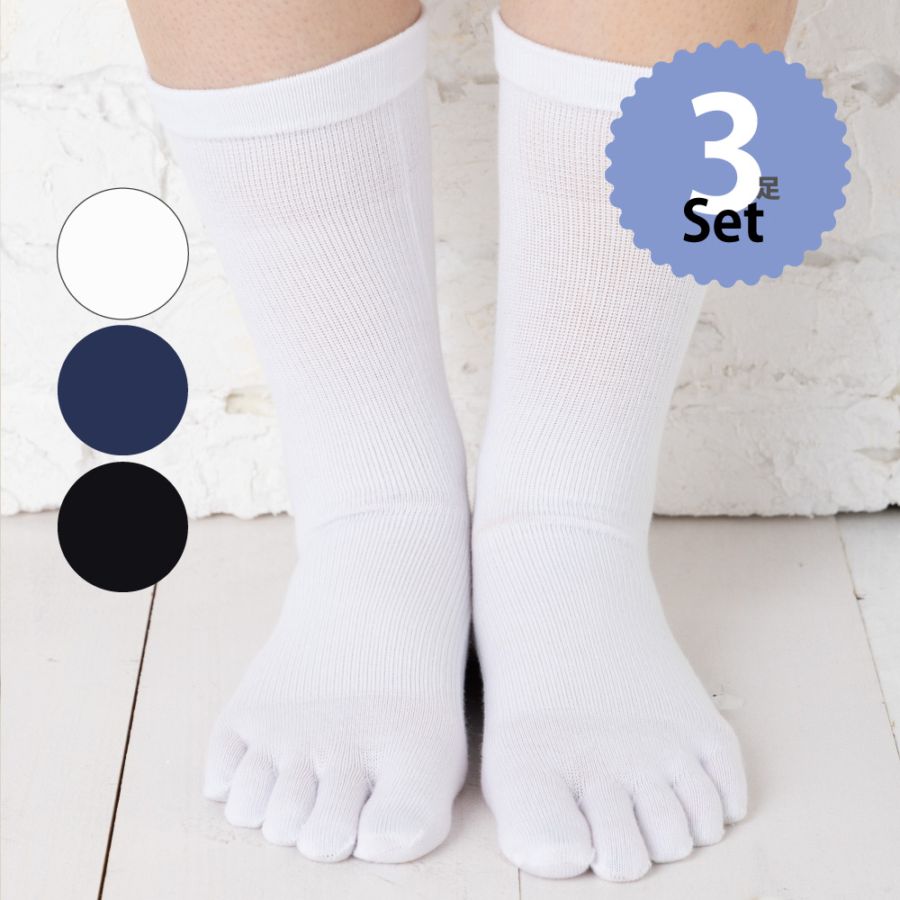 送料無料 ネット限定 ベーシック 同色同サイズ3足組 【10753/10013同一商品】 XS/S/M/L/LL（ネコポス日時指定不可）簡易包装