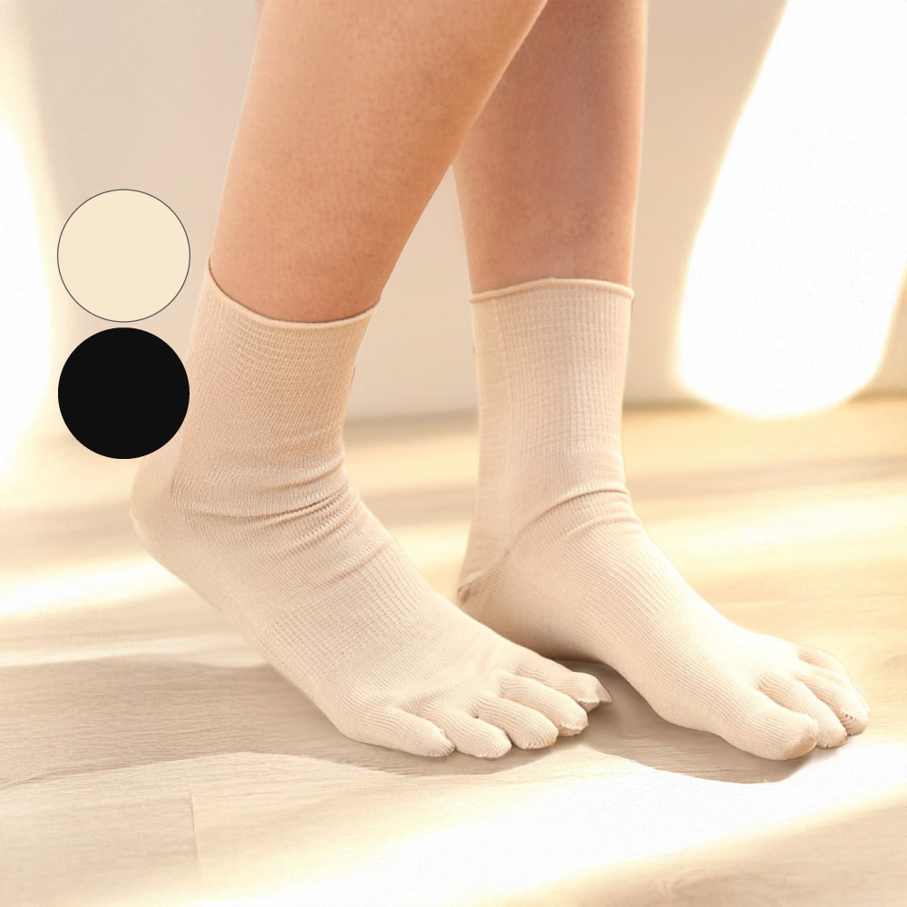 絹100％ 【20203】S(23cm)/M(25cm)