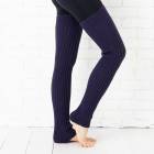 サイハイ レッグウォーマー ウール混  ソフトリブ  [150389]【ネコポス不可】  knitido+ ニッティドプラス ヨガ ピラティス 冷え対策