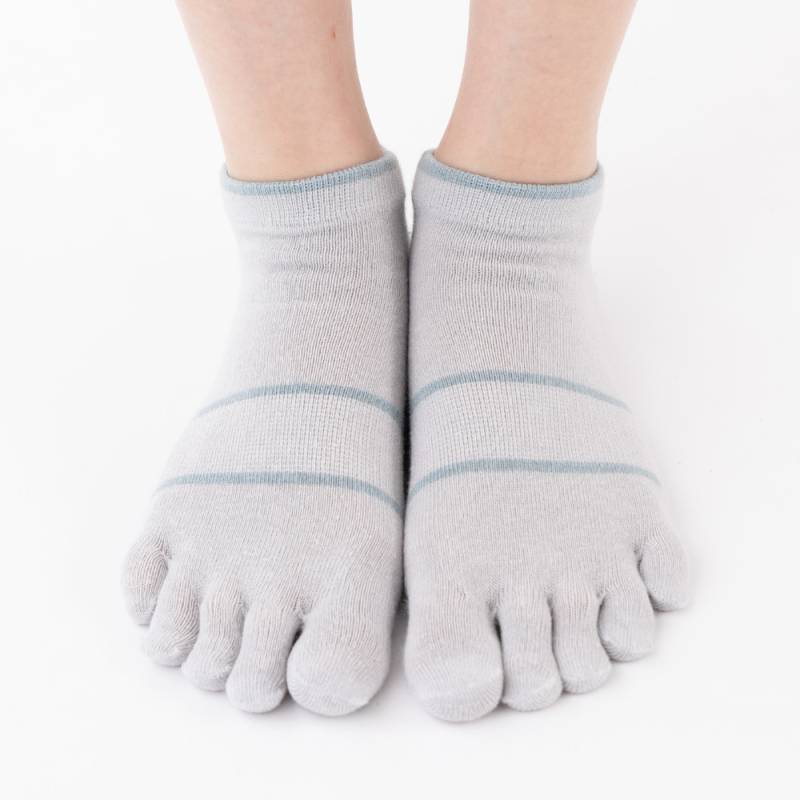 綿麻ラインスニーカー 【60962】 S