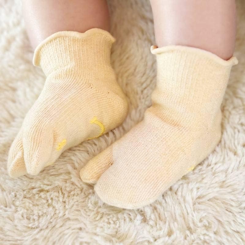 ボタニカルダイKIDSたびソックス 【71002】 13-15cm