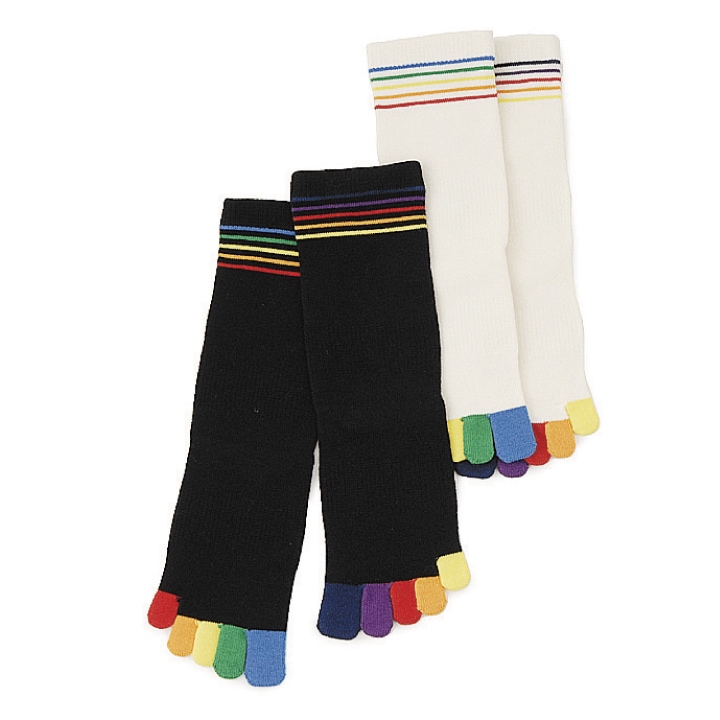 【3970】虹5本指ソックス(5本指靴下)S(22-24cm)・M(24-26cm)