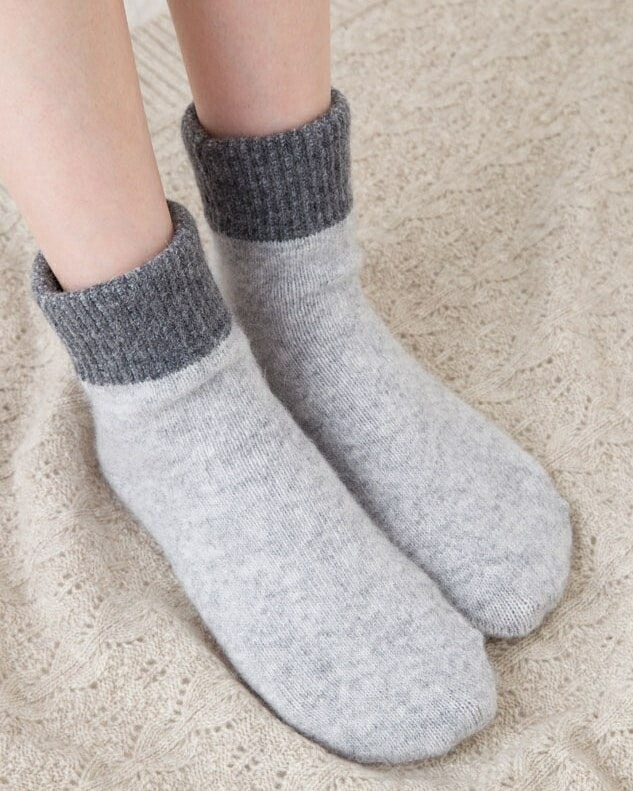 アンゴラ熟睡ソックス