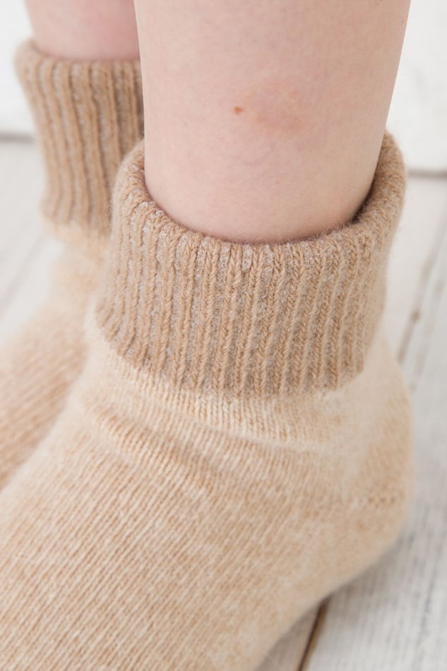 アンゴラ熟睡ソックス