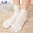 3次元おやすみ用絹100％S・M・L　5本指ソックス【9390】