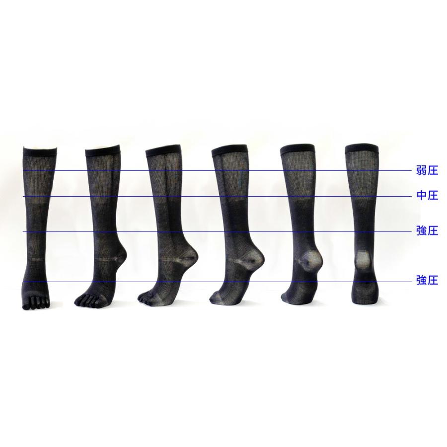 冷感着圧ハイソックス 【80854】S/M