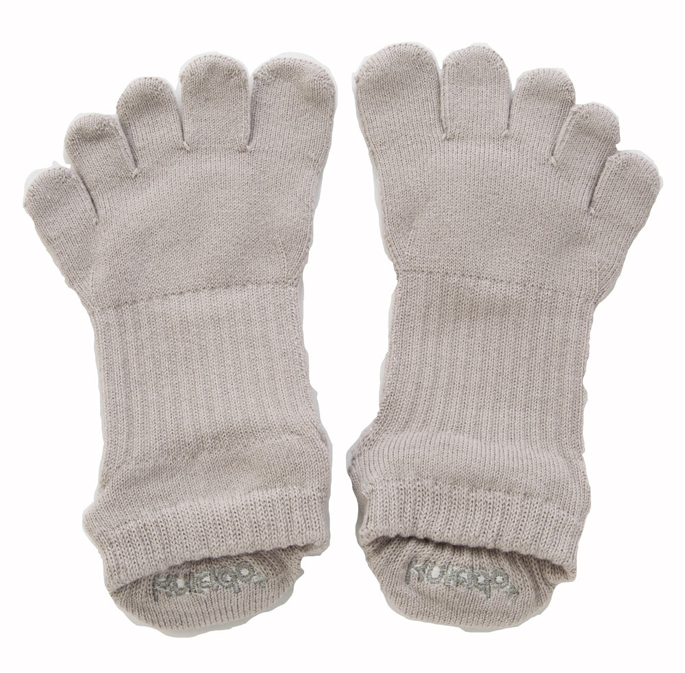 5本指ソックス Foot arch COLOR アンクル ( サポート )[110061] 21-23cm 23-25cm 25-27cm ビューティエアークッション knitido+ ニッティドプラス ヨガ ピラティス  オーガニックコットン