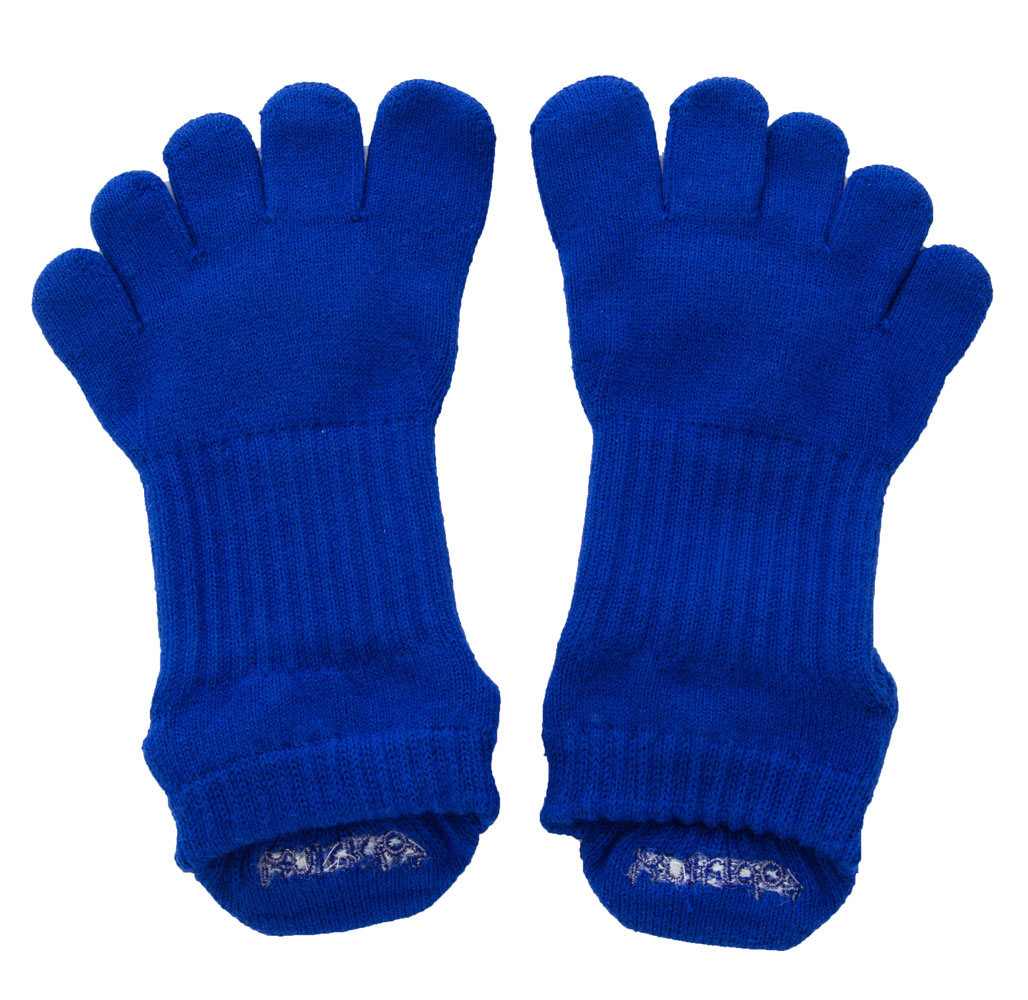 5本指ソックス Foot arch COLOR アンクル ( サポート )[110061] 21-23cm 23-25cm 25-27cm ビューティエアークッション knitido+ ニッティドプラス ヨガ ピラティス  オーガニックコットン