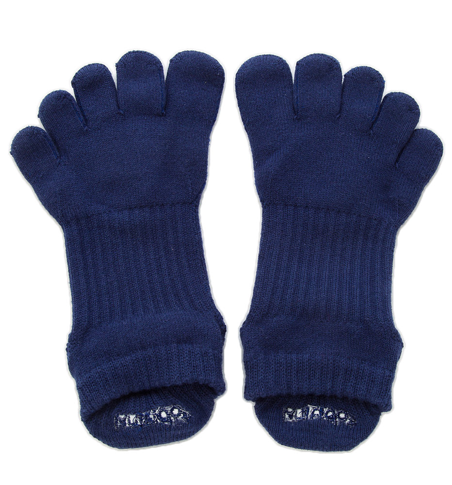 5本指ソックス Foot arch COLOR アンクル ( サポート )[110061] 21-23cm 23-25cm 25-27cm ビューティエアークッション knitido+ ニッティドプラス ヨガ ピラティス  オーガニックコットン