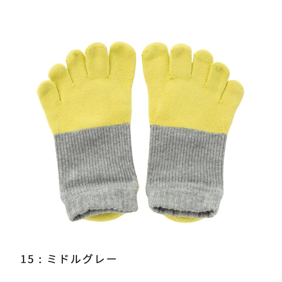 knitido THREE バイカラー アンクル [130141] S