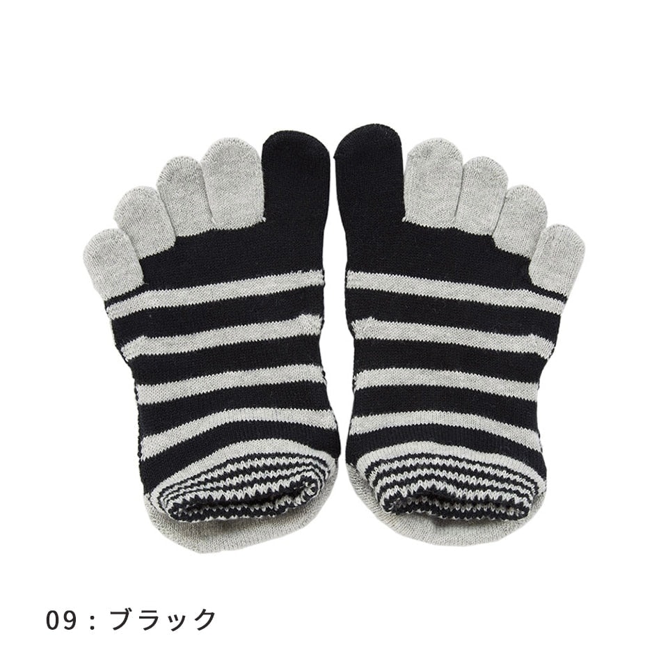 knitido ONE ボーダー アンクル [130111] S/M