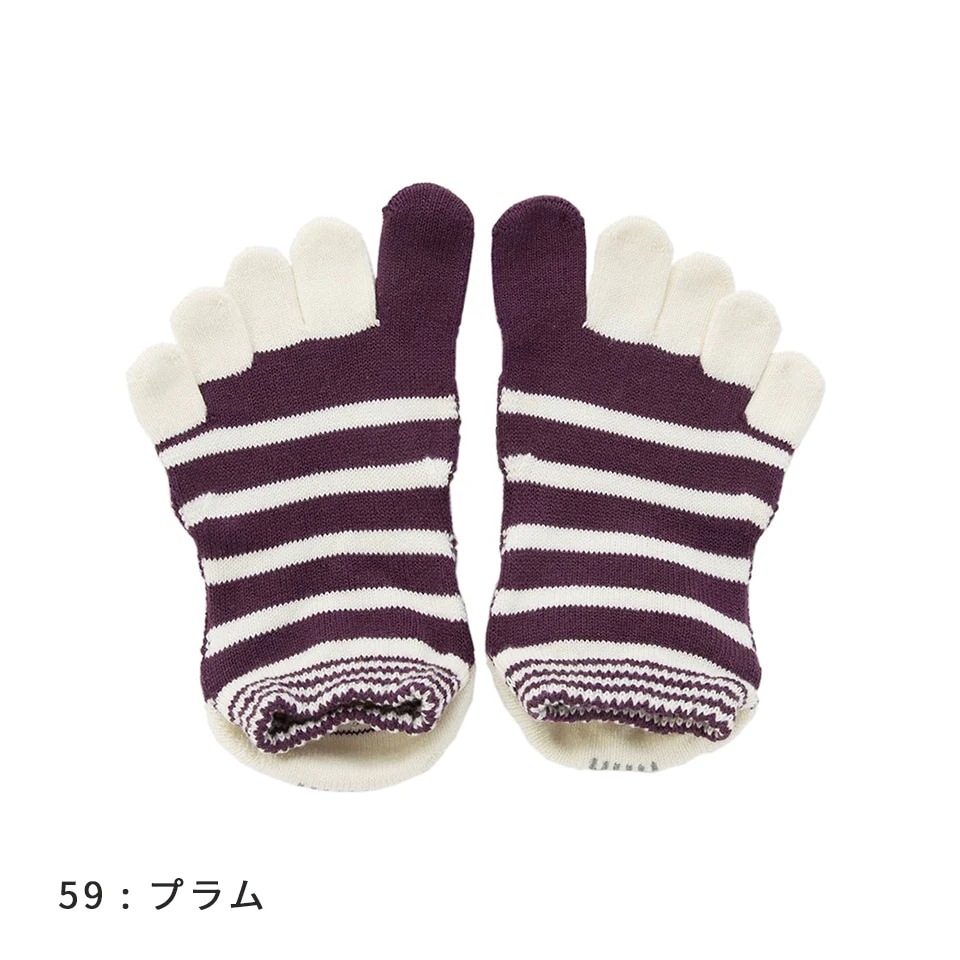 knitido ONE ボーダー アンクル [130111] S/M