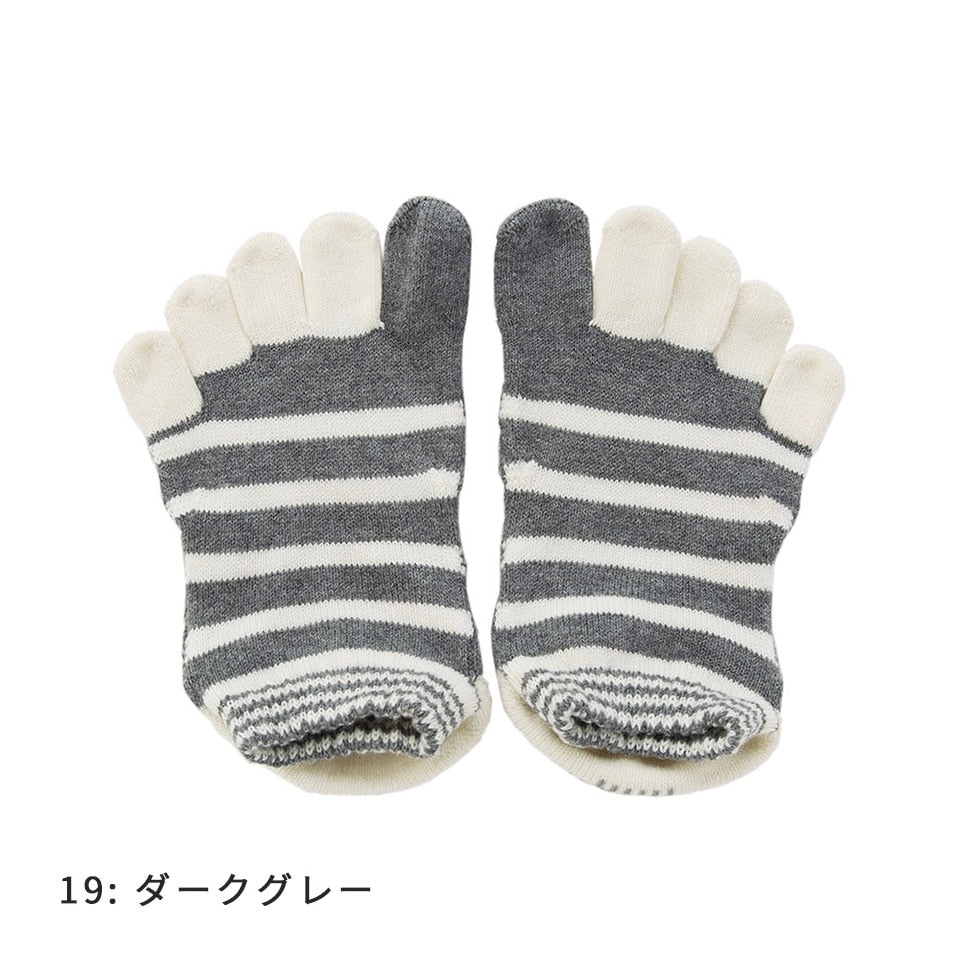 knitido ONE ボーダー アンクル [130111] S/M