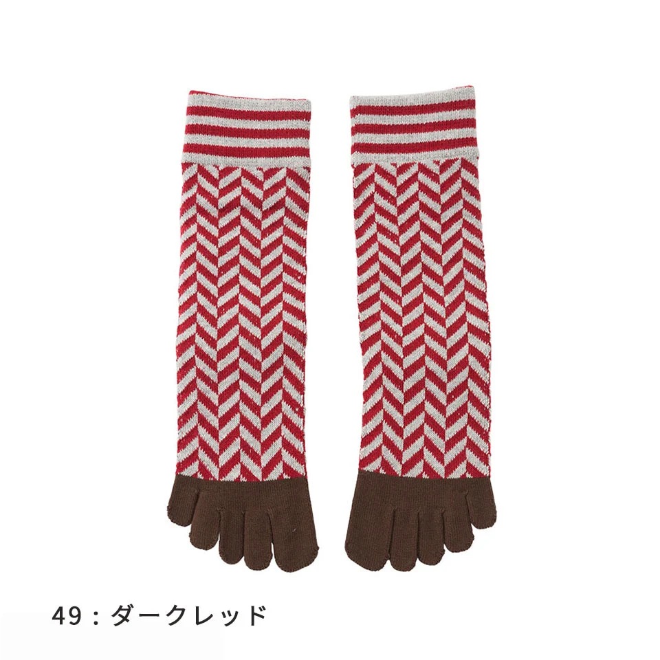 knitido RETRO ヘリンボーン ハイクルー [140216] S