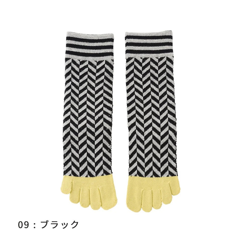 knitido RETRO ヘリンボーン ハイクルー [140216] S