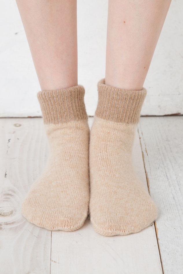 アンゴラ熟睡ソックス S,M,Lサイズ【8340】