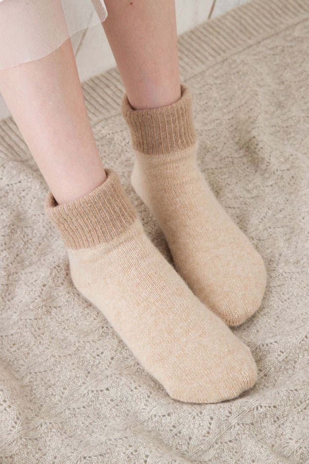 アンゴラ熟睡ソックス S,M,Lサイズ【8340】