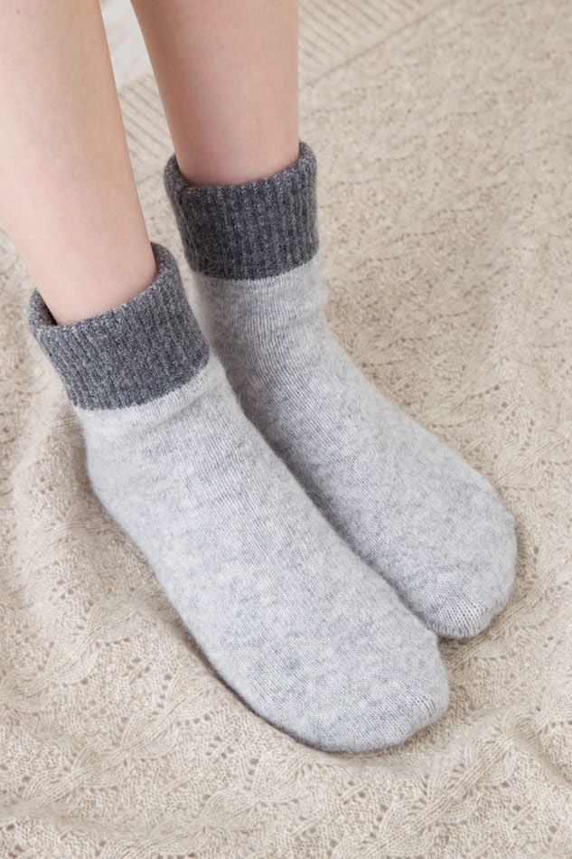 アンゴラ熟睡ソックス S,M,Lサイズ【8340】