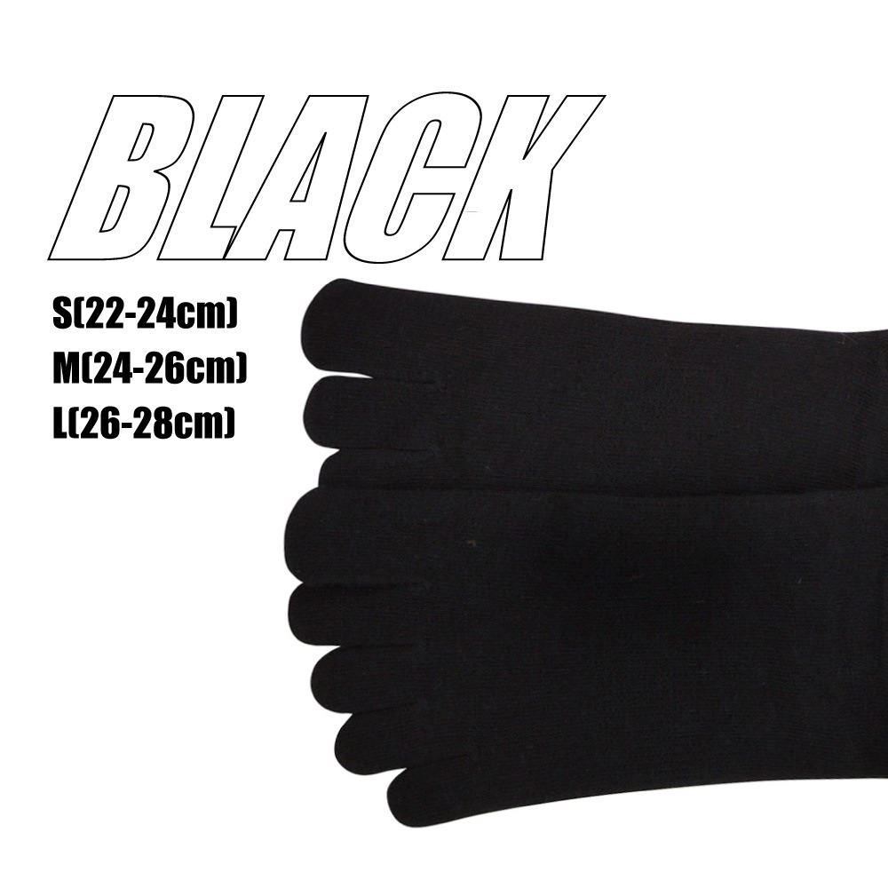 6290：クールマックススニーカー５本指ソックス　S、M、L 22-24cm 24-26cm 26-28cm