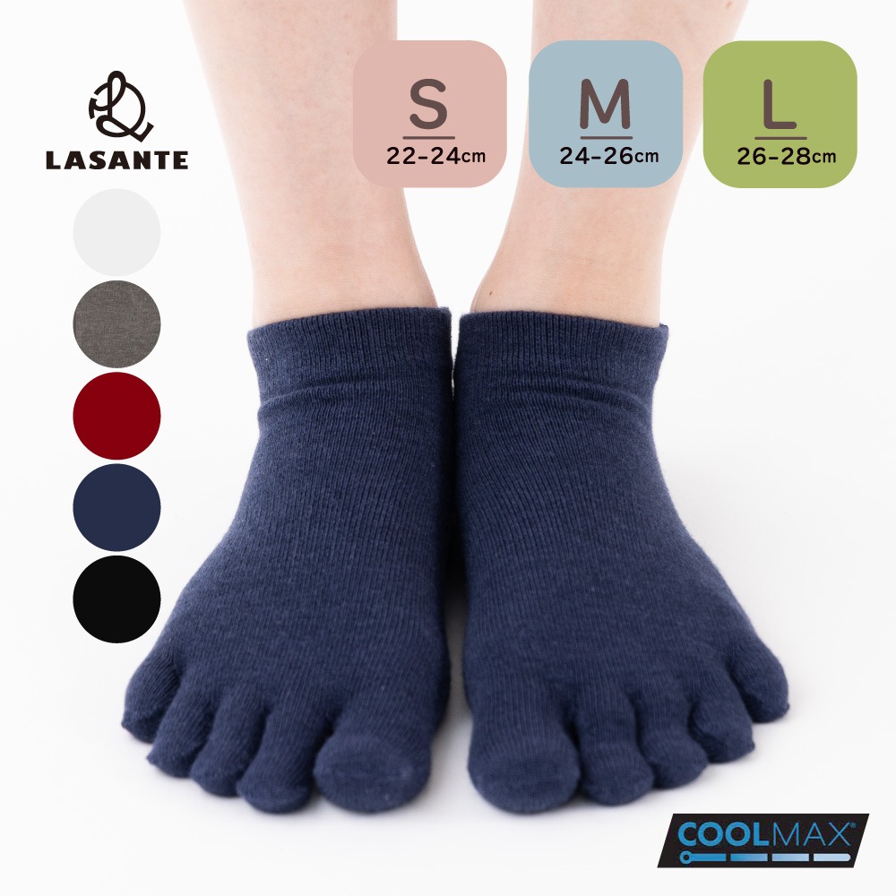 クールマックススニーカーソックス 【6290】 S/M/L