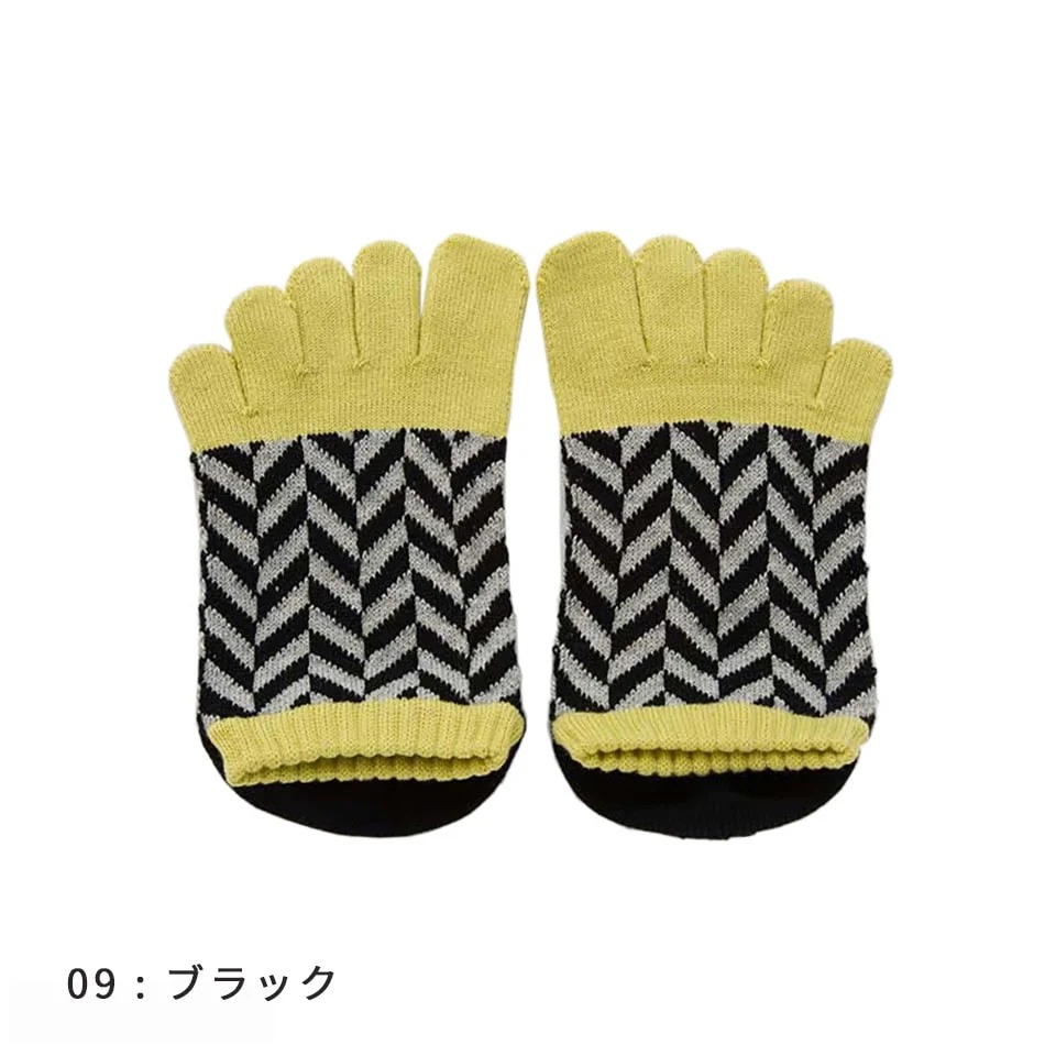 knitido RETRO ヘリンボーン アンクル [140211] S