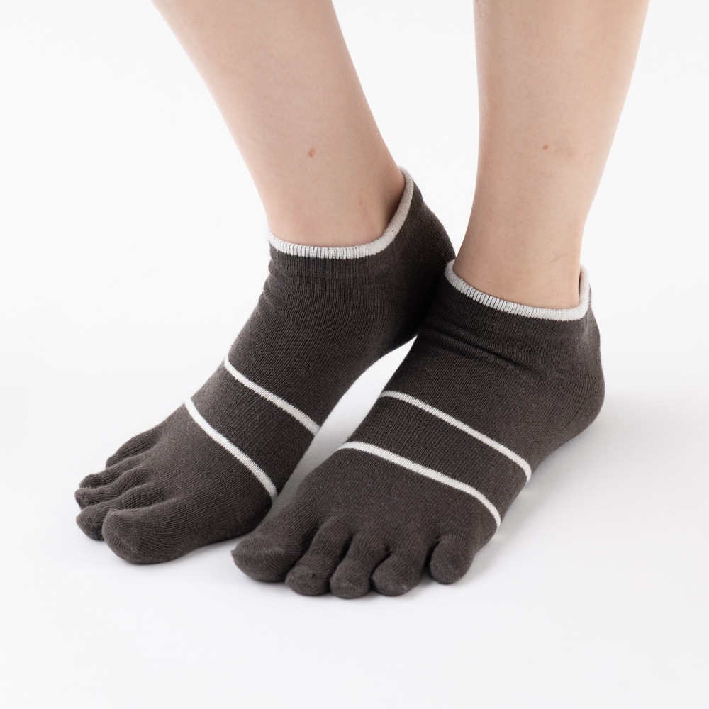 綿麻ラインスニーカー 【60962】 S