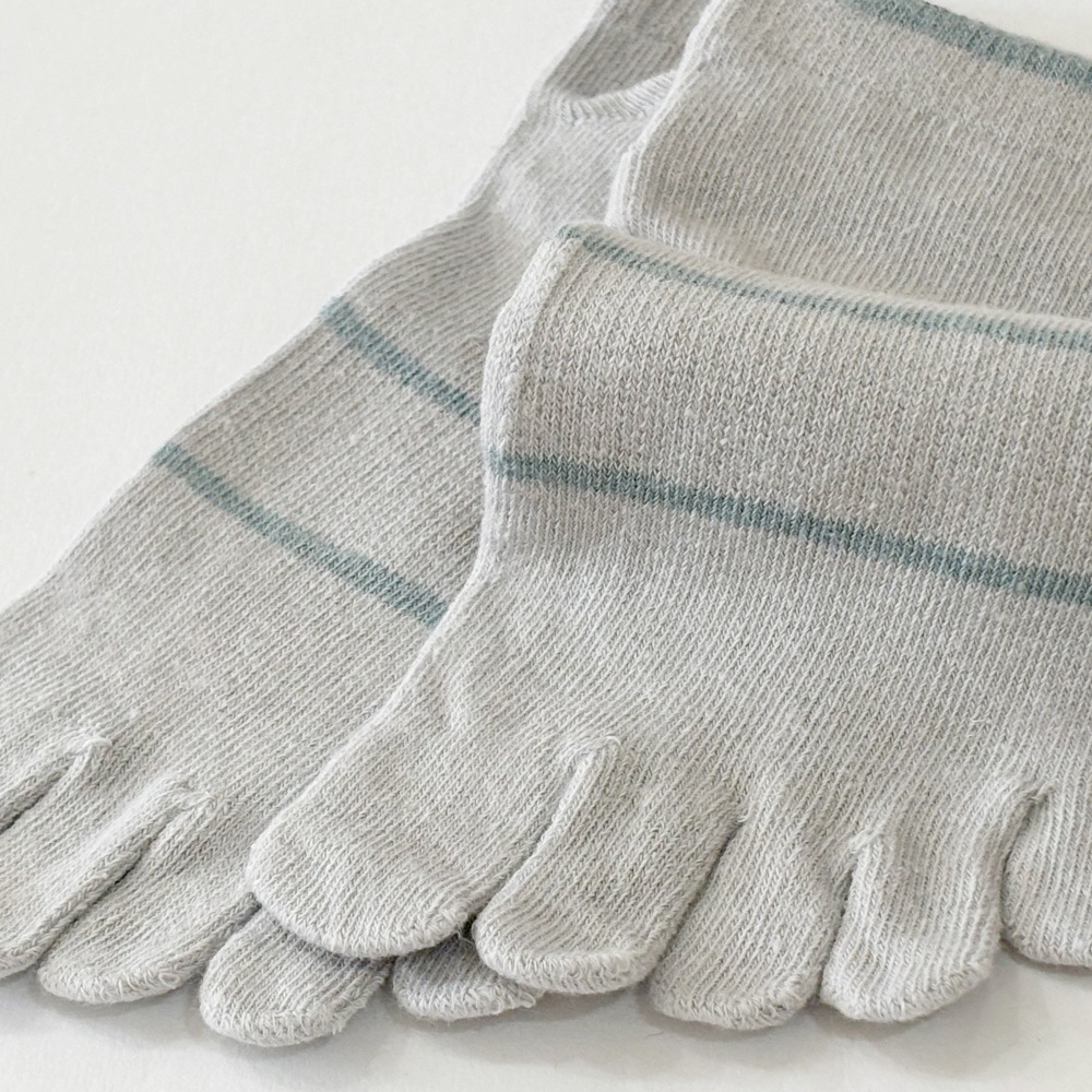 綿麻ラインスニーカー 【60962】 S