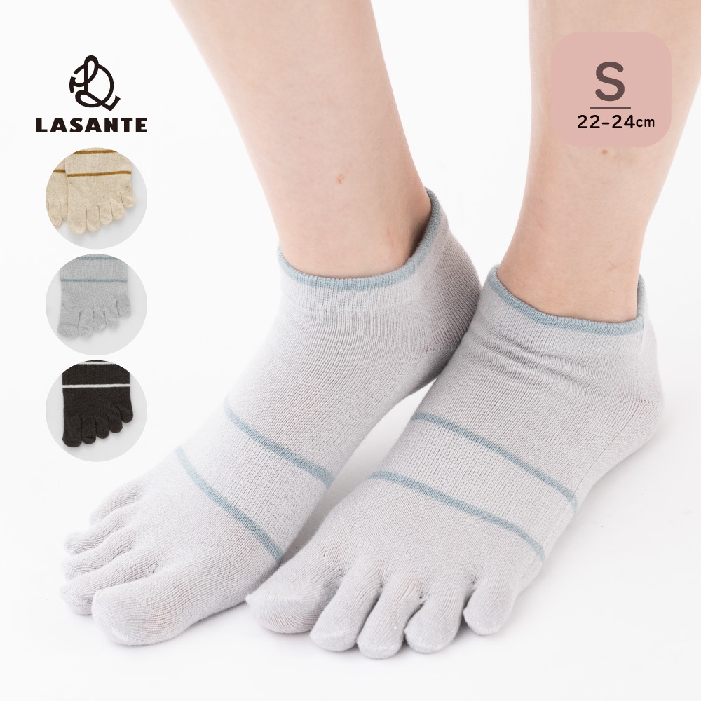 綿麻ラインスニーカー 【60962】 S