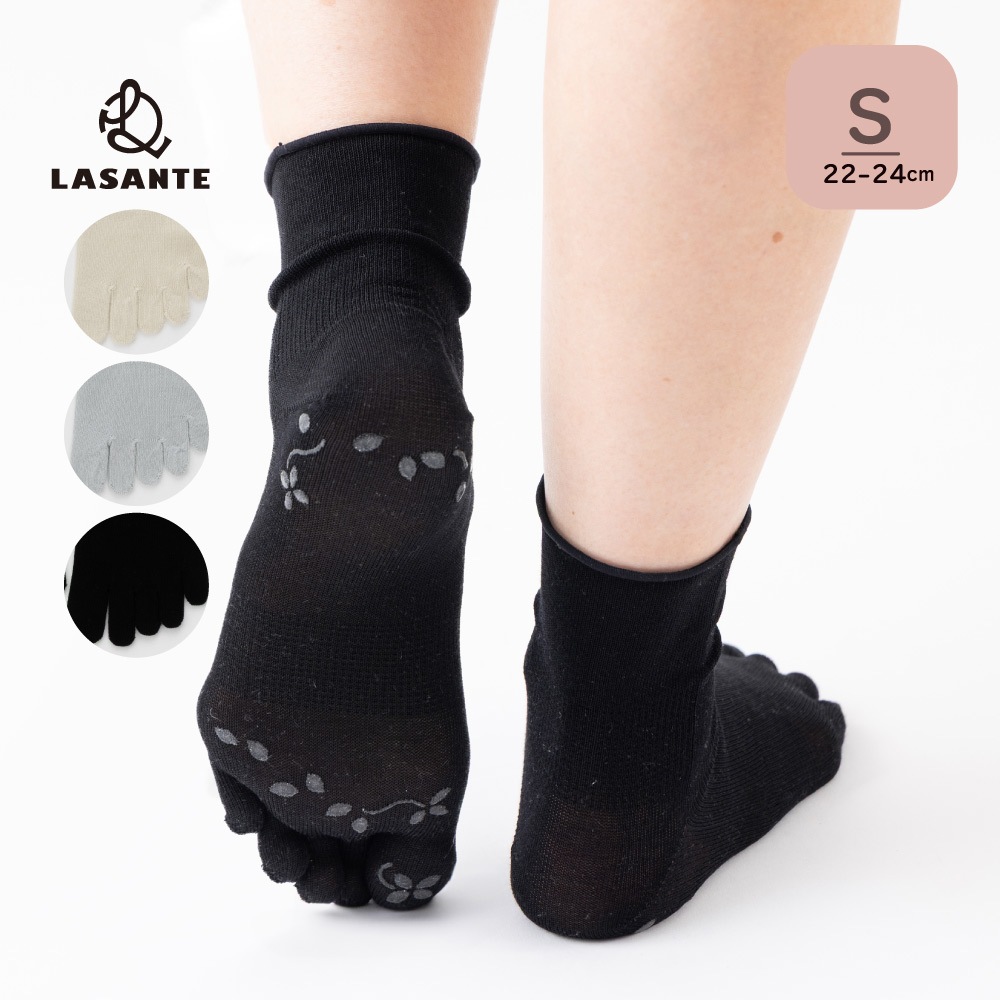 冷感ゆったり滑り止め 【80992】 S