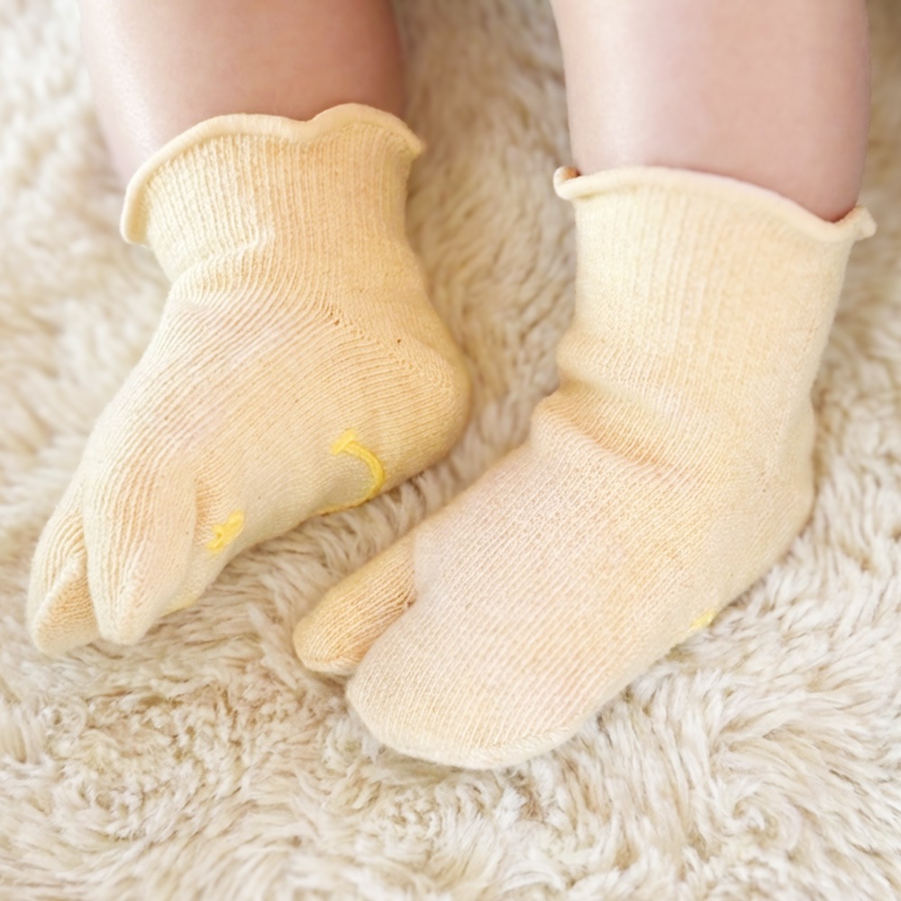 ボタニカルダイKIDSたびソックス 【71002】 13-15cm