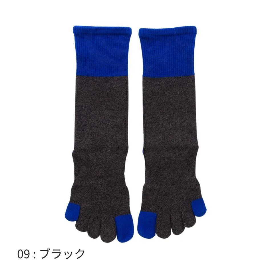 knitido ONE 杢バイカラー ハイクルー [130106] S