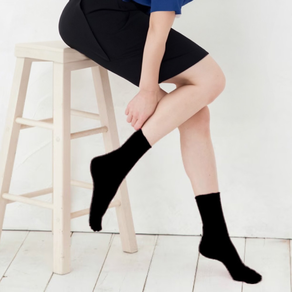 6270：綿100％5本指ソックス　M(25cm)・L(27cm)日本製