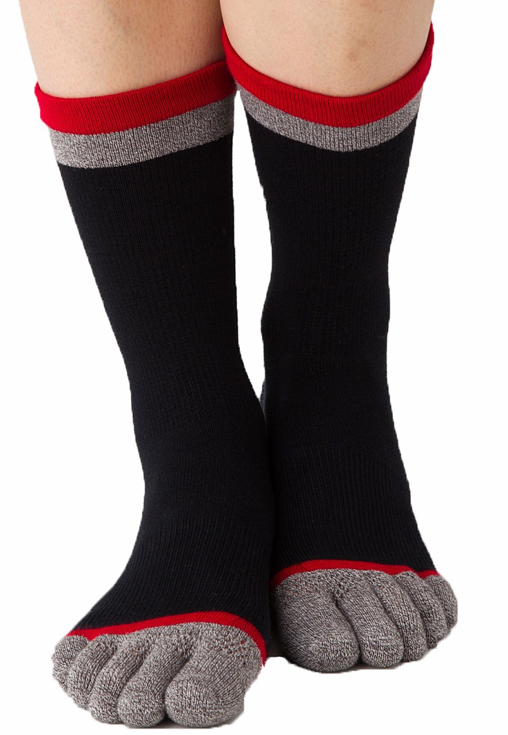 9420：3次元サポート5本指ソックス サポート入り(外反母趾対策）S,M,Lサイズ 22-24cm 24-26cm 26-28cm