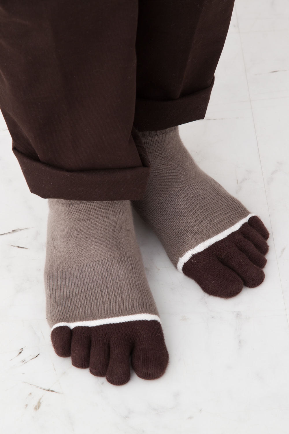 9420：3次元サポート5本指ソックス サポート入り(外反母趾対策）S,M,Lサイズ 22-24cm 24-26cm 26-28cm