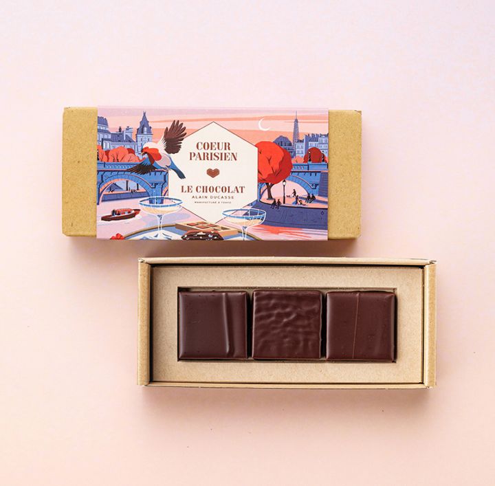 【バレンタイン限定パッケージ】ガナッシュ・オリジン 詰め合わせ 3個入り（3種）