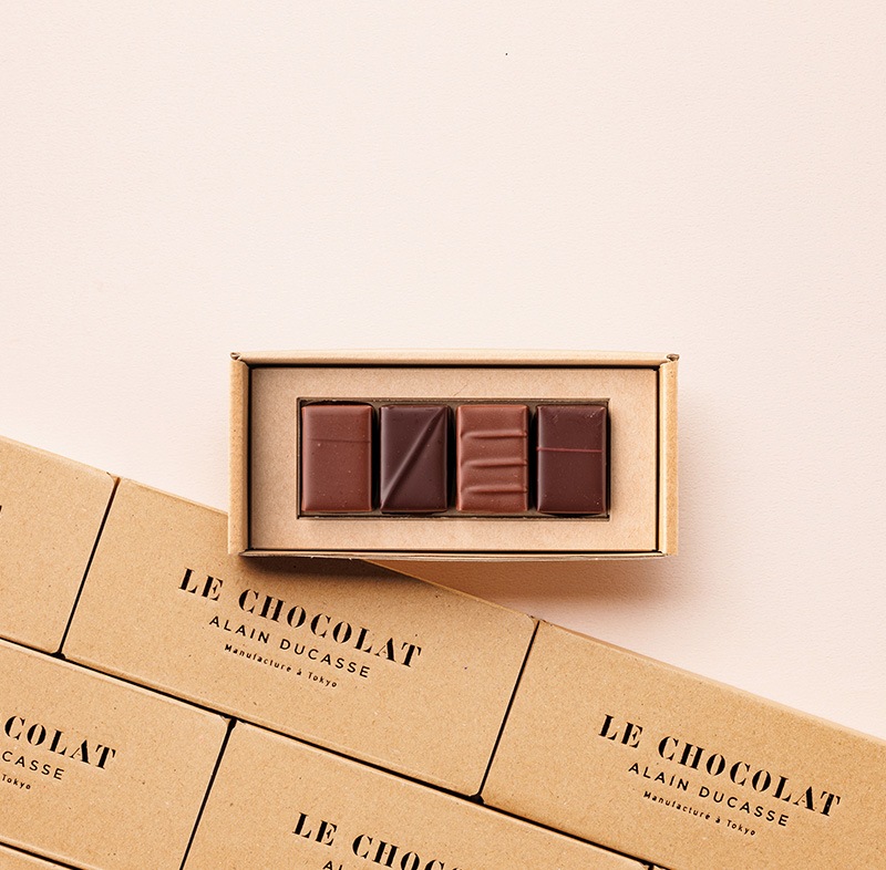 バレンタイン限定パッケージ】ガナッシュ・グルマンド 詰め合わせ 4個