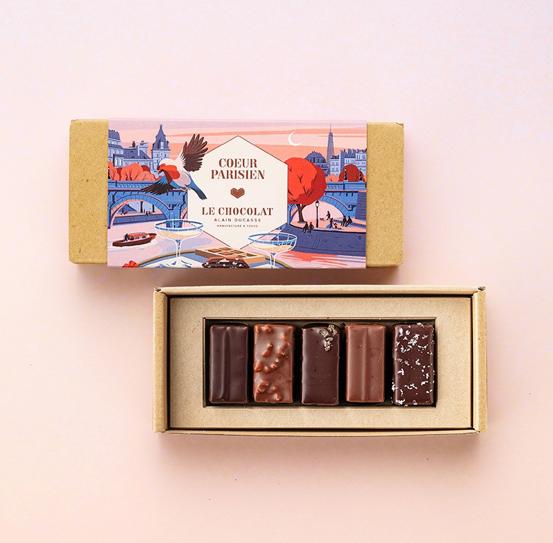 Alain Ducasse Tradition Évolution バレンタイン限定パッケージ】プラリネ・ア・ランシエンヌ 詰め合わせ