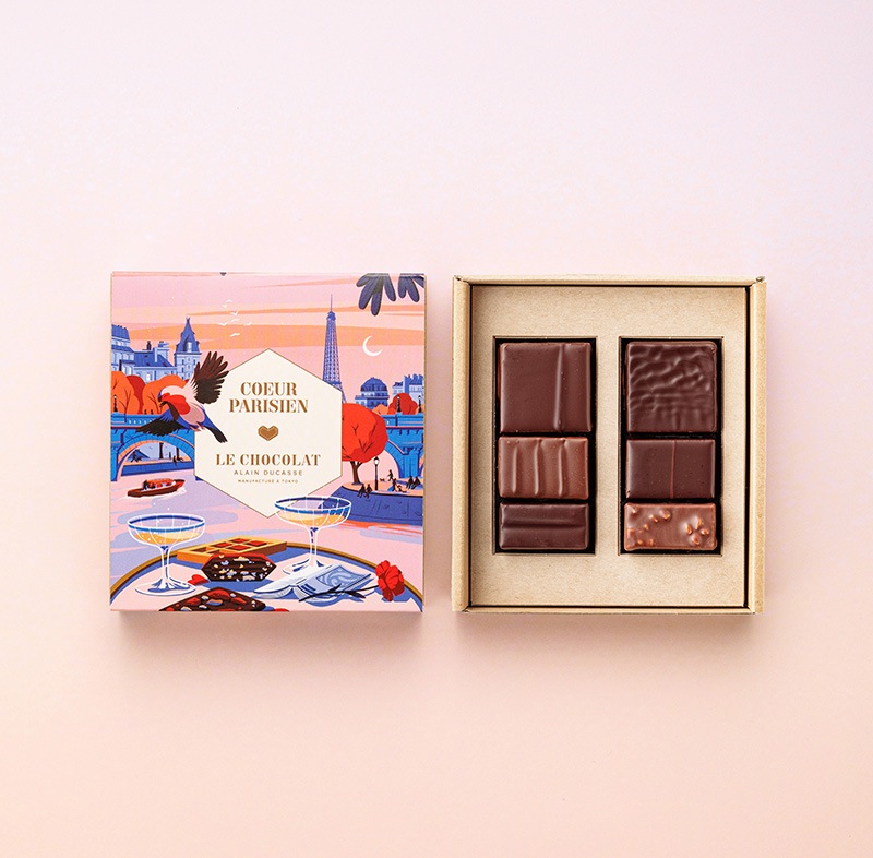 【バレンタイン限定パッケージ】デクヴェルト 詰め合わせ 6個入り（6種）