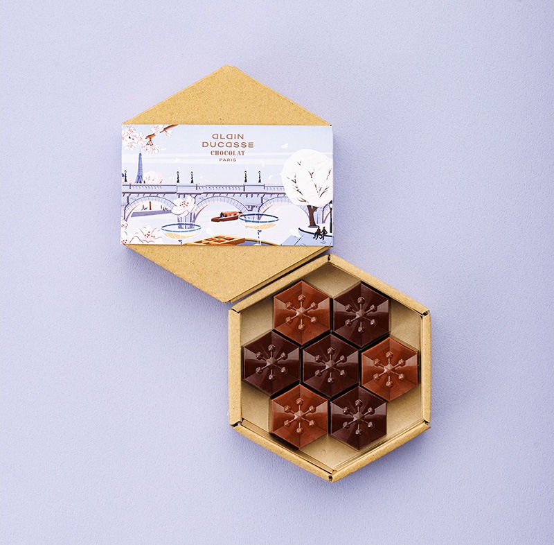 ショコラ エグザ・サクラ ベリー＆キャラメル・パッション 7個入り（2種